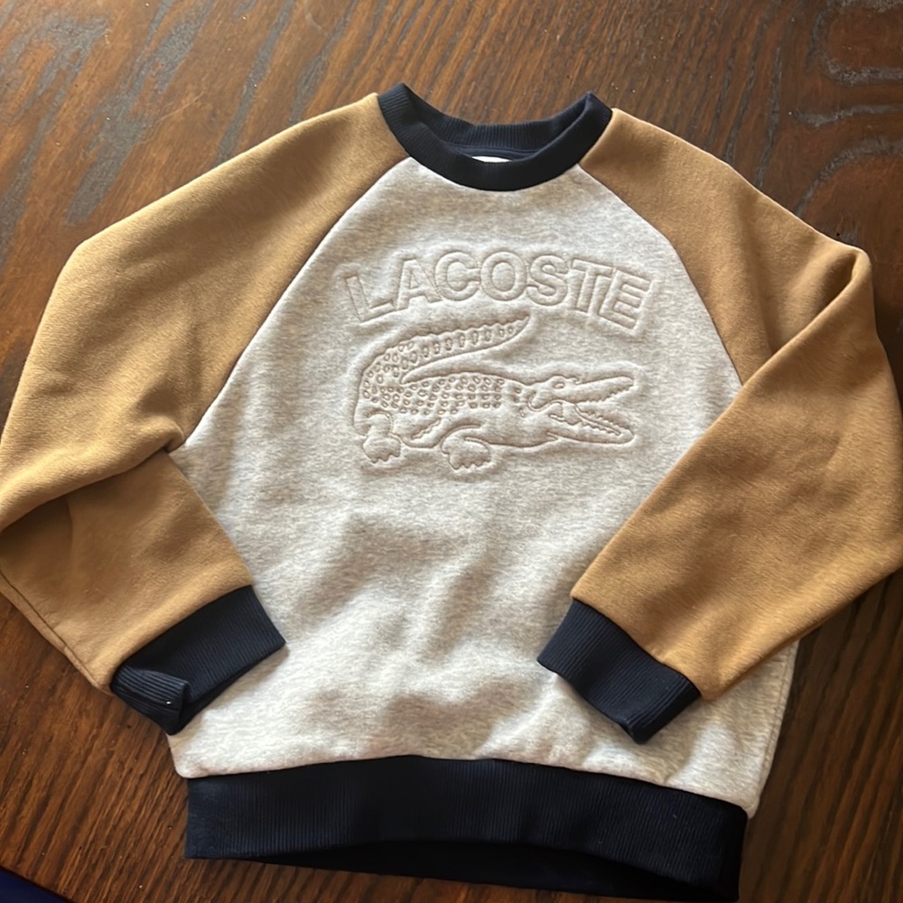 Lacoste boys crew